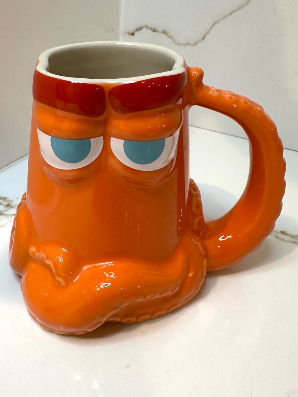 Disney Store Mug Hank Orange Octopus Finding Dory Disney Finding Nemo Mug octo